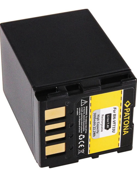 PATONA BATTERY JVC BN-VF714 BN-VF733 BN-VF733U BN-VF733US