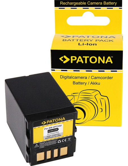 PATONA BATTERY JVC BN-VF714 BN-VF733 BN-VF733U BN-VF733US
