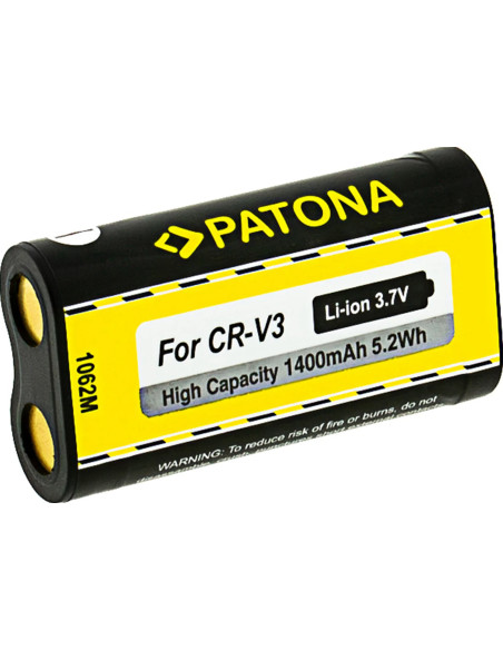 PATONA BATTERY RCR-V3-LI-ION CR-V3 CRV3,CR-V3P/LB01