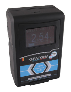 PATONA PLATINUM LCD BATTERY RED ARRI V-MOUNT 150WH SONY DSR 250P 600P 650P 652P HDW 800P PDW 850 BP-150W