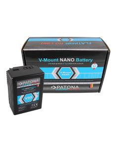 PATONA PLATINUM NANO V95 V-MOUNT 95WH SONY DSR 600P 650P 652P HDW 800P PDW 850 BP-150W RED ARRI