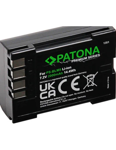 1351 Batteria per fotocamera/videocamera Ioni di Litio 2000 mAh