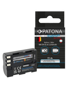 PATONA PLATINUM BATTERY WITH USB-C INPUT FOR NIKON D700 D300 D200 D100 D80 D70 D50 EN-EL3E