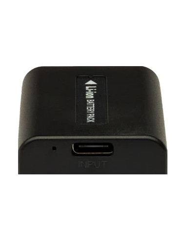 Batteria Platinum con Input USB-C per Sony NP-FV100