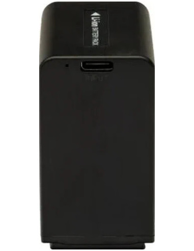 Batteria Platinum con Input USB-C per Sony NP-FV100