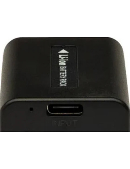 Batteria Platinum con Input USB-C per Sony NP-FV100