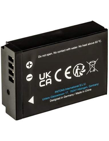 PATONA PLATINUM BATTERY WITH USB-C INPUT FOR CANON LP-E12 EOS 100D EOS-M50 EOS-100D