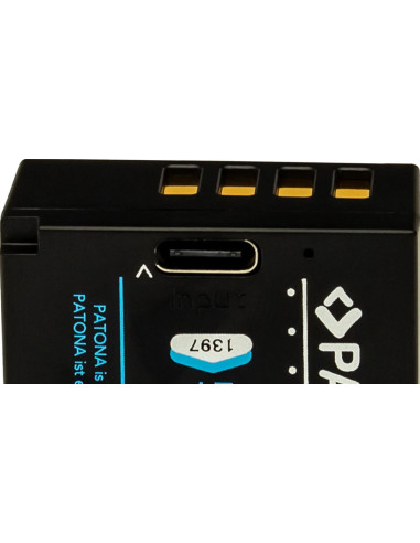 PATONA PLATINUM BATTERY WITH USB-C INPUT FOR FUJI NP-W126S FUJIFILM X-H1 FUJIFILM X-PRO3 FUJIFILM X-T100