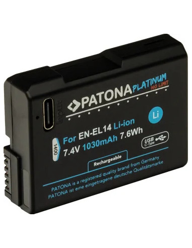 EN-EL14 Platinum con USB-C