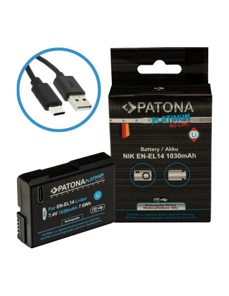 EN-EL14 Platinum con USB-C