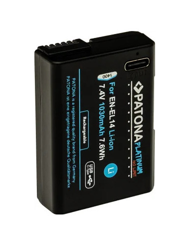 EN-EL14 Platinum con USB-C