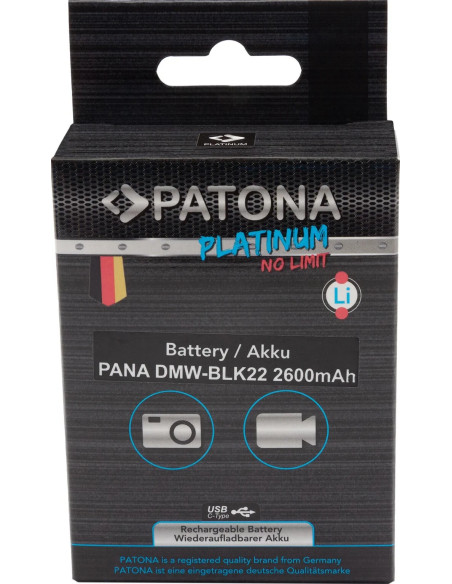 DMW-BLK22 Platinum con USB-C