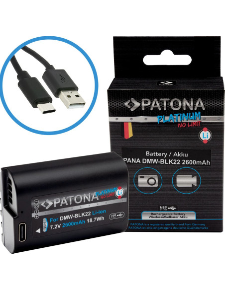 DMW-BLK22 Platinum con USB-C