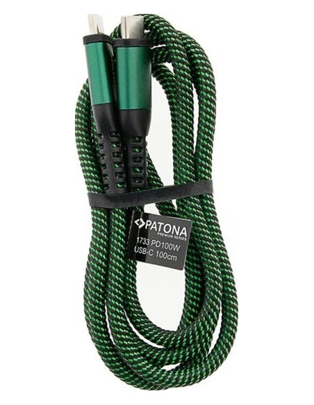 PATONA PD100W USBC TO USB-C CABLE 100CM