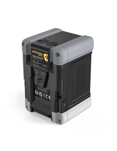 Protect Battery V-Mount 310Wh PD100W Type-C, USB-Output, 2xD-tap