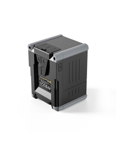 PATONA PROTECT BATTERY V-MOUNT NANO V155-PD100 CON DISPLAY USB-C PD100W USB-A D-TAP 2X DC-OUT