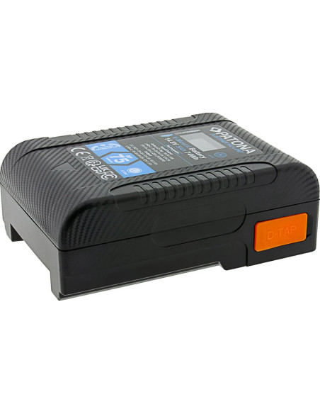 PATONA PLATINUM BATTERY V-MOUNT BP-75W PD65 74WH USB-C USB-A D-TAP DC-OUT HARDCASE