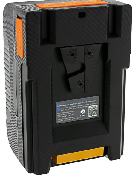 Platinum V-Mount Batteria BP-99W PD65 99Wh USB-C USB-A 2xD-Tap DC-out inclusa Custodia rigida