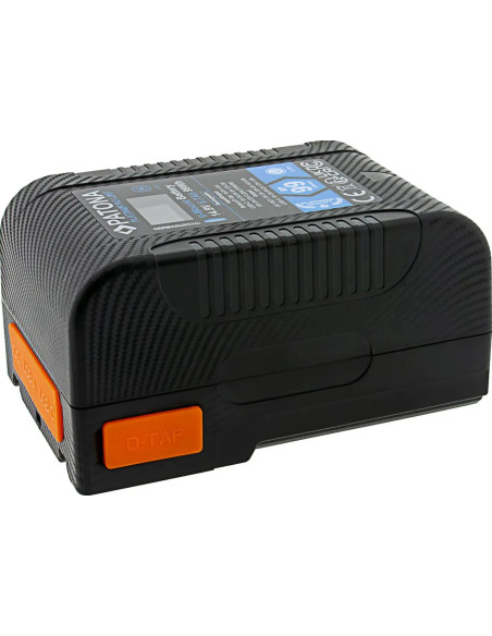 Platinum V-Mount Batteria BP-99W PD65 99Wh USB-C USB-A 2xD-Tap DC-out inclusa Custodia rigida