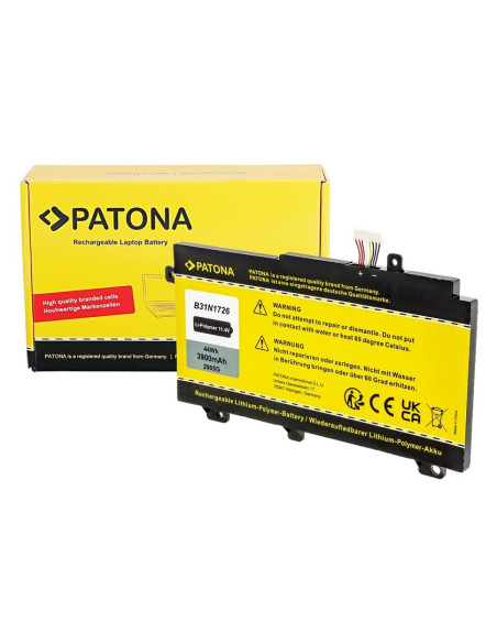 PATONA BATTERIA PER ASUS FX504 SERIE FX505 SERIE B31N1726 B31BN91