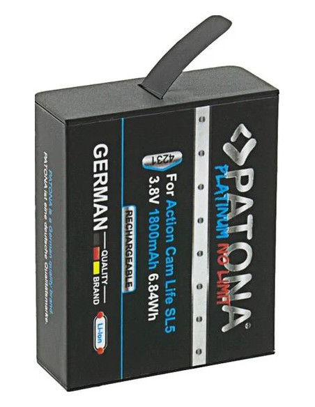 Batteria per Action Cam Life SL5