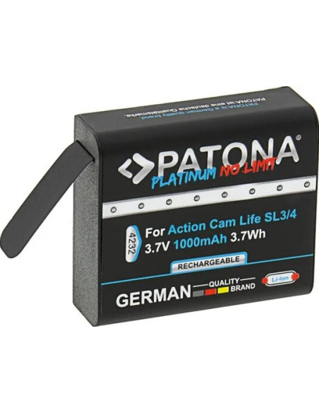 Batteria Platinum per Action Cam Life SL3 e SL4