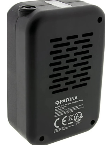 PATONA ELECTRIC AIR PUMP 10.3BAR 150PSI PORTABLE BATTERY COMPRESSOR LED LIGHT SOS LIGHT POWER BANK FOR CAR E-BIKE MOTORCYCLE INC