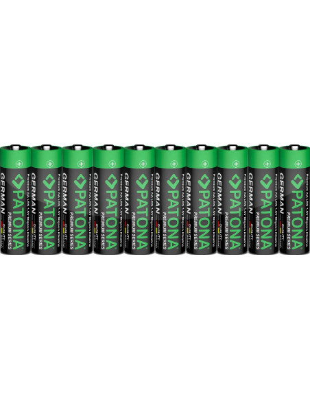 PATONA PREMIUM 10 PIECES ALKALINE AA MIGNON LR06 BATTERY