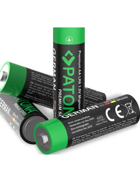 PATONA PREMIUM 10 PIECES ALKALINE AA MIGNON LR06 BATTERY