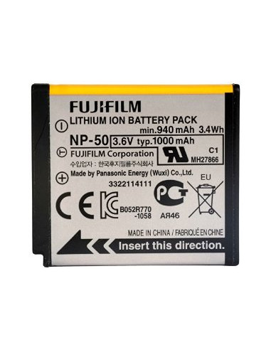 FUJI BATTERIA NP50 LITIO X10