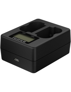 FUJIFILM GFX 16651459 DOPPIO CARICABATTERIE BCW235 PER X-T4 X-T5 H2 H2S GFX100