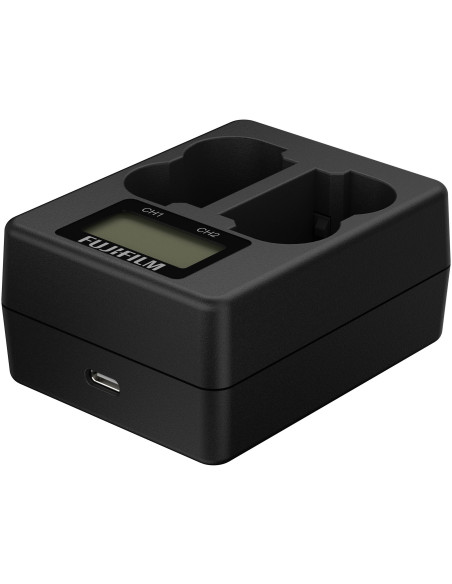 FUJIFILM GFX 16651459 DOPPIO CARICABATTERIE BCW235 PER X-T4 X-T5 H2 H2S GFX100