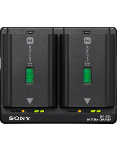 SONY BC-ZD1B CARICA BATTERIA PER NP-FZ100 DOPPIO USB POWER DELIVERY 2