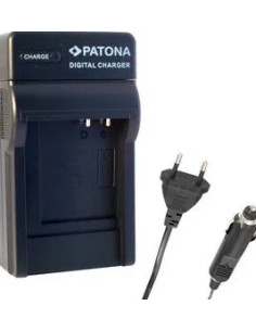 PATONA CHARGER CANON NB12L NB13L LEGRIA MINI X VIXIA MINI X POWERSHOT G1 X INCL. CAR ADAPTER 2