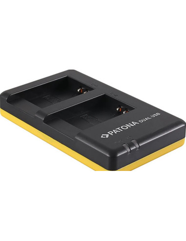 Caricabatterie DUAL USB per Canon Powershot