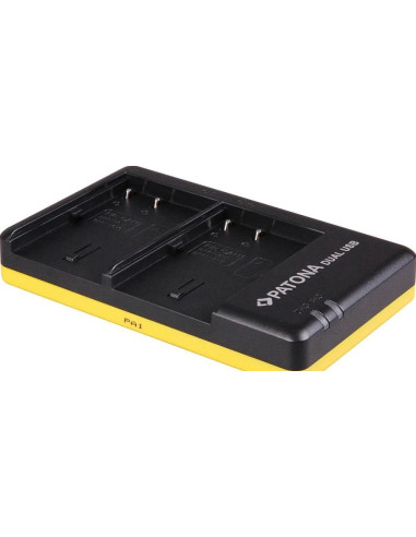 Caricabatterie DUAL USB per Canon Powershot