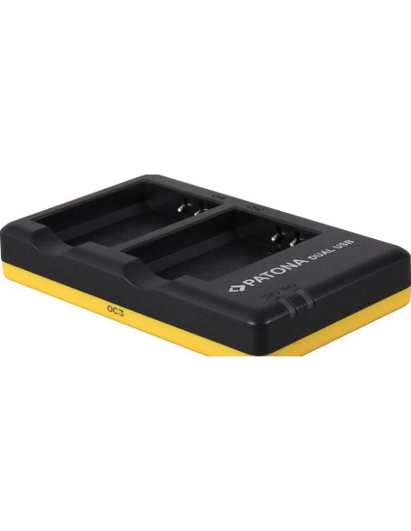 Caricabatterie DUAL USB per Canon EOS-1100D