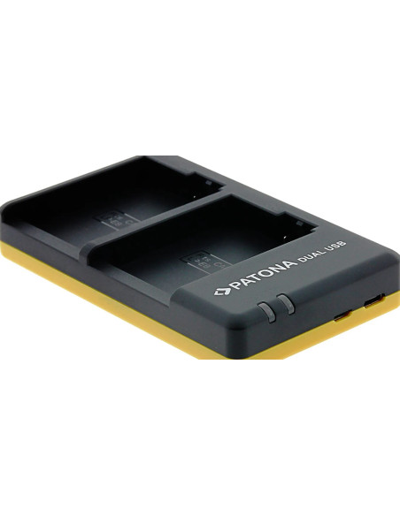 Caricabatteria doppio per Canon LP-E8