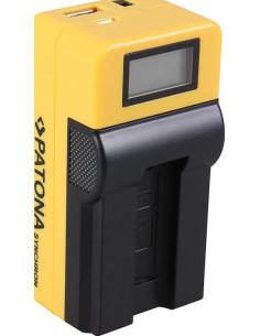 PATONA SYNCHRON USB CHARGER CANON NB9L NB-9L WITH LCD 2