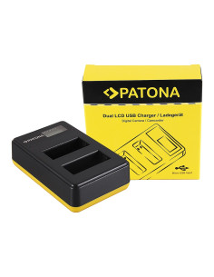 PATONA DUAL LCD USB CHARGER CANON LP-E17 EOS 750D 760D 8000D KISS X8I REBEL REBEL T6I