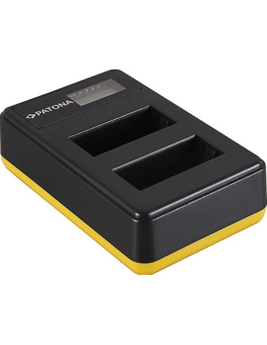 PATONA DUAL LCD USB CHARGER CANON LP-E17 EOS 750D 760D 8000D KISS X8I REBEL REBEL T6I