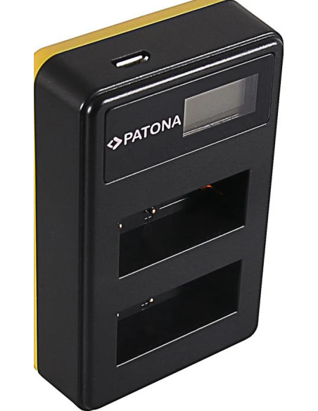 PATONA DUAL LCD USB CHARGER CANON LP-E17 EOS 750D 760D 8000D KISS X8I REBEL REBEL T6I
