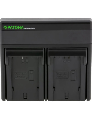 PATONA PREMIUM DUAL PD PERFORMANCE CHARGER FOR CANON LP-E6 INCL. USB-C INPUT/OUTPUT
