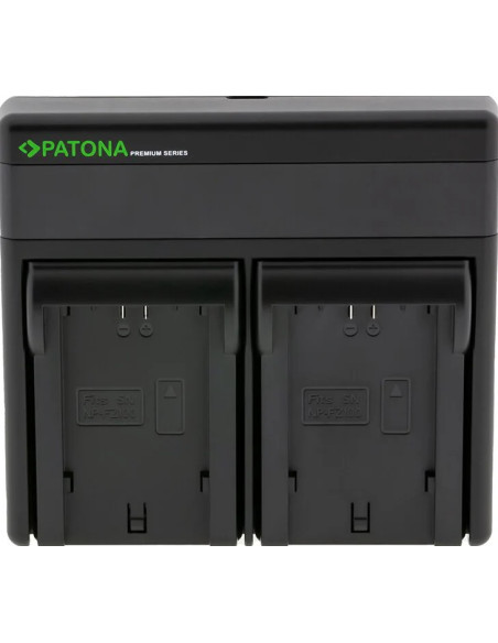 PATONA PREMIUM DUAL PD PERFORMANCE CHARGER FOR CANON LP-E6 INCL. USB-C INPUT/OUTPUT