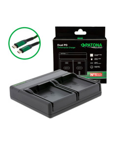 PATONA PREMIUM DUAL PD PERFORMANCE CHARGER FOR NIKON EN-EL15 INCL. USB-C INPUT/OUTPUT
