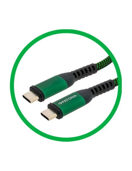 Carica Batterie Premium Dual PD Performance per Sony BP-U60 USB Ingresso/Uscita