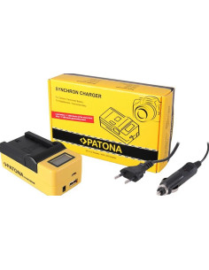 PATONA SYNCHRON USB CHARGER SONY NP-FZ100 A7 III A7M3 ALPHA 7 III A7 R III A7RM3 ALPHA 7 R III A9 ALPHA 9 FZ100 WITH LCD 2