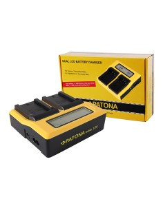 PATONA DUAL LCD USB CHARGER SONY NP-FZ100 A7 III A7M3 ALPHA 7 III A7 R III A7RM3 ALPHA 7 R III A9 ALPHA 9 FZ100