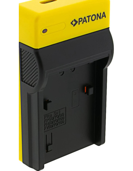 Caricabatteria Slim per Sony NP-FP50