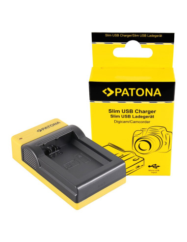 PATONA SLIM MICRO-USB CHARGER SONY NP-FW50 NEX A33 A55 NEX.3 NEX.3C NEX.5 NEX.5A NEX.5C